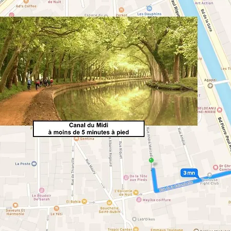 Studio De Charme Avec Parking Proche Ramblas Centre Апартаменты *